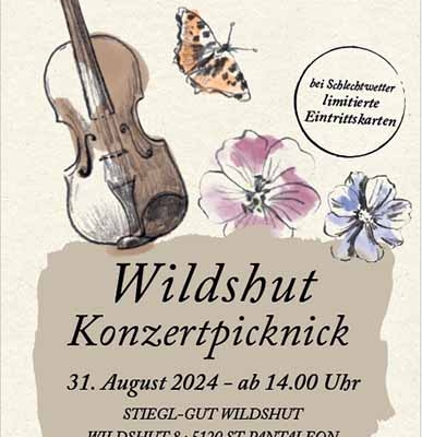 Besuchen Sie das Konzerthighlight mit der Philharmonie Salzburg am 31.08.2024 am Stiegl-Gut Wildshut.